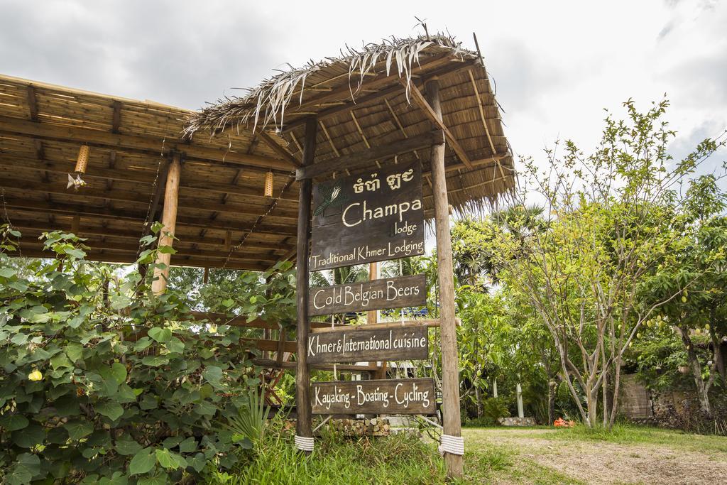 Champa Lodge Kampot Eksteriør bilde